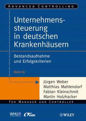 bokomslag Unternehmenssteuerung in deutschen Krankenhusern