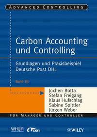 bokomslag Carbon Accounting und Controlling - Grundlagen und Praxisbeispiel Deutsche Post DHL
