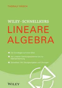 bokomslag Wiley-Schnellkurs Lineare Algebra