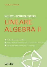 bokomslag Wiley-Schnellkurs Lineare Algebra II