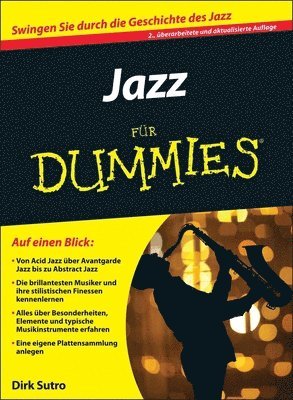 Dirk Sutro - Jazz für Dummies, Häftad