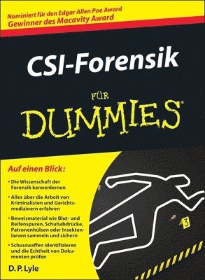 bokomslag CSI-Forensik fr Dummies