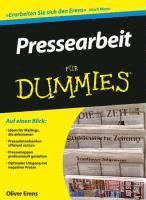 bokomslag Pressearbeit fr Dummies