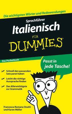 bokomslag Sprachfuhrer Italienisch fur Dummies Das Pocketbuch