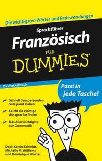 bokomslag Sprachfuhrer Franzoesisch fur Dummies Das Pocketbuch