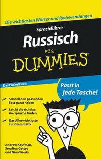 bokomslag Sprachfuhrer Russisch fur Dummies Das Pocketbuch