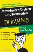 Mitarbeiter foerdern und beurteilen fur Dummies Das Pocketbuch 1