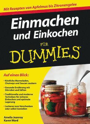 bokomslag Einmachen und Einkochen fur Dummies