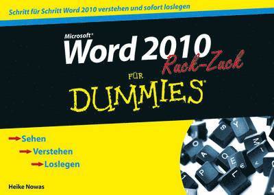 Word 2010 fur Dummies Ruck-Zuck 1