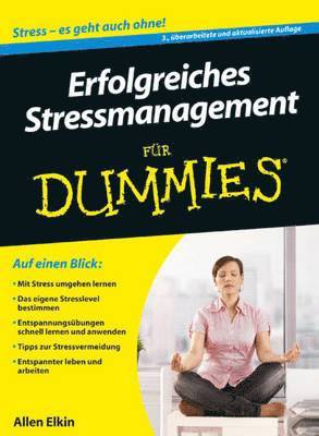 bokomslag Erfolgreiches Stressmanagement fr Dummies