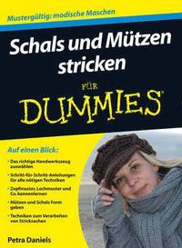 bokomslag Schals und Mutzen Stricken fur Dummies