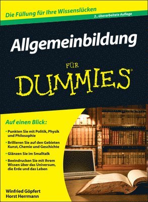 bokomslag Allgemeinbildung für Dummies