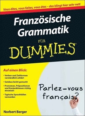 Norbert Berger - Französische Grammatik für Dummies, Häftad