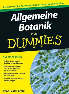 bokomslag Allgemeine Botanik fur Dummies