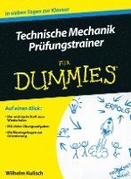 bokomslag Technische Mechanik Prufungstrainer fr Dummies