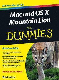 Mac Und OS Mountain Lion Fur Dummies