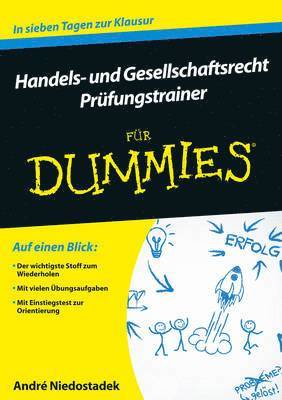 Handels und Gesellschaftsrecht fur Dummies - Prufungstrainer 1