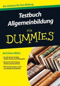 bokomslag Testbuch Allgemeinbildung fur Dummies