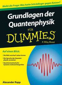 bokomslag Grundlagen der Quantenphysik fr Dummies
