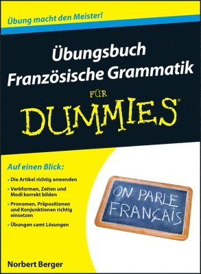 bokomslag bungsbuch Franzsische Grammatik fr Dummies