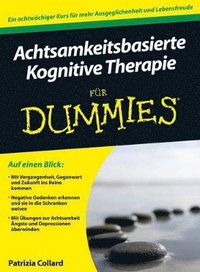 bokomslag Achtsamkeitsbasierte Kognitive Therapie fr Dummies