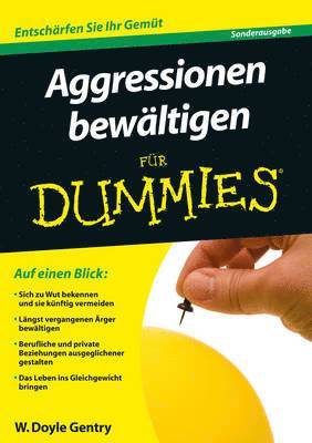 bokomslag Aggressionen bewaltigen fur Dummies