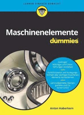 bokomslag Maschinenelemente fr Dummies