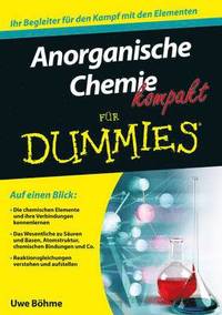 bokomslag Anorganische Chemie kompakt fr Dummies