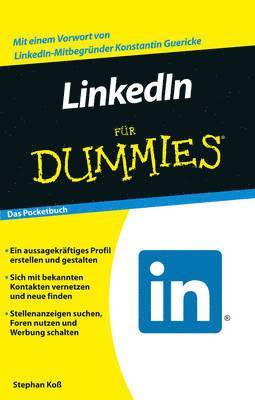 bokomslag LinkedIn fur Dummies