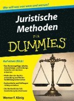 bokomslag Juristische Methoden fr Dummies