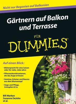 bokomslag Gartnern auf Balkon und Terrasse fur Dummies