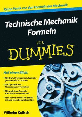bokomslag Technische Mechanik Formeln fur Dummies