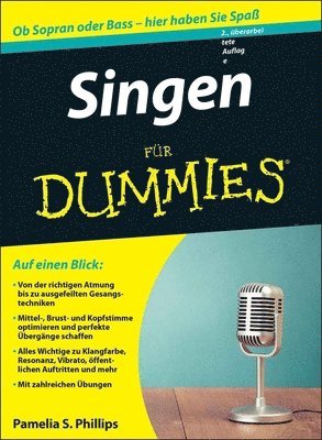 bokomslag Singen fur Dummies