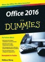 bokomslag Office 2016 fr Dummies