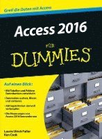 bokomslag Access 2016 fr Dummies