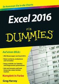 bokomslag Excel 2016 fur Dummies