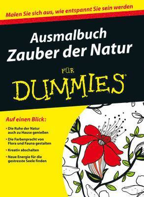 bokomslag Ausmalbuch Zauber der Natur