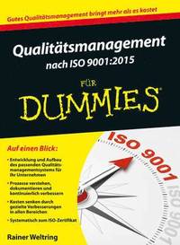 bokomslag Qualittsmanagement nach ISO 9001-2015 fr Dummies