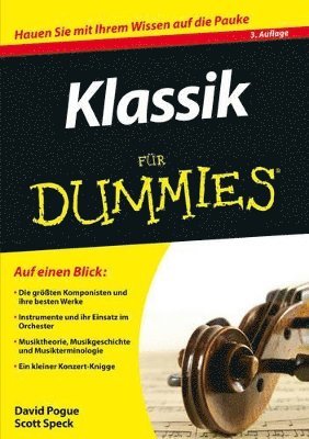 David Pogue, Scott Speck - Klassik für Dummies, Häftad