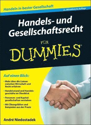 bokomslag Handels- und Gesellschaftsrecht fur Dummies