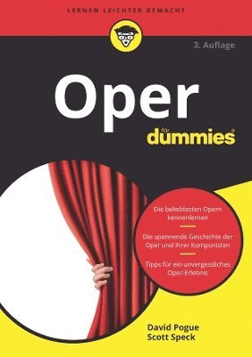 David Pogue, Scott Speck - Oper für Dummies, Häftad