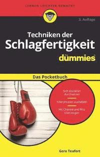bokomslag Techniken der Schlagfertigkeit fur Dummies Das Pocketbuch