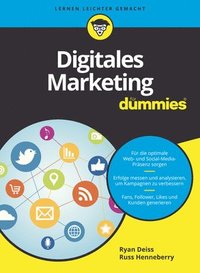 bokomslag Digitales Marketing fur Dummies