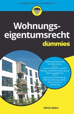 bokomslag Wohnungseigentumsrecht fur Dummies