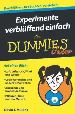 Olivia J. Mullins - Experimente verblüffend einfach für Dummies Junior, Häftad