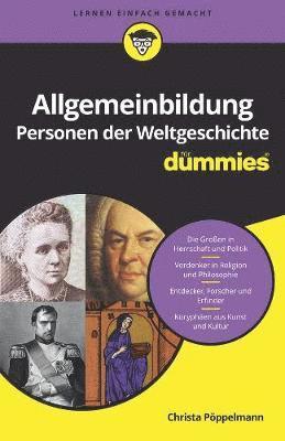 bokomslag Allgemeinbildung Personen der Weltgeschichte fr Dummies