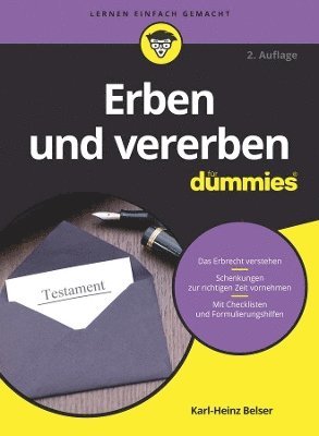 bokomslag Erben und vererben fr Dummies