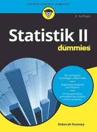 bokomslag Statistik II fr Dummies