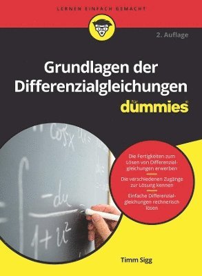 bokomslag Grundlagen der Differenzialgleichungen fr Dummies