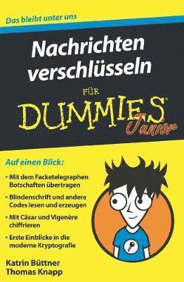 bokomslag Nachrichten verschlsseln fr Dummies Junior